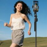 Ulanzi TT23 自撮り棒 スマホ三脚 自動追跡セルフイースティック スマホ四脚 Phone/Android用 リモコン付き 360°回転セルフィースティック 動きに追従 SKU:PC07052026004 - 画像 (2)