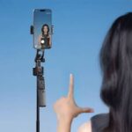 Ulanzi TT23 自撮り棒 スマホ三脚 自動追跡セルフイースティック スマホ四脚 Phone/Android用 リモコン付き 360°回転セルフィースティック 動きに追従 SKU:PC07052026004 - 画像 (15)