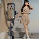Ulanzi TT23 自撮り棒 スマホ三脚 自動追跡セルフイースティック スマホ四脚 Phone/Android用 リモコン付き 360°回転セルフィースティック 動きに追従 SKU:PC07052026004 - 画像 (11)