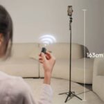 Ulanzi TT23 自撮り棒 スマホ三脚 自動追跡セルフイースティック スマホ四脚 Phone/Android用 リモコン付き 360°回転セルフィースティック 動きに追従 SKU:PC07052026004 - 画像 (5)