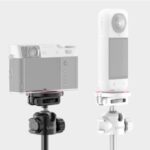 Ulanzi MT-44 スマホ三脚 カメラ三脚 自動開閉 S147cm ビデオカメラ 自撮り棒 2in1スマホクリップデザイン 段伸縮 ボール雲台 360度回転 vlogセルカ棒 全2色 SKU:PC07052026007 - 画像 (6)