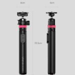 Ulanzi MT-44 スマホ三脚 カメラ三脚 自動開閉 S147cm ビデオカメラ 自撮り棒 2in1スマホクリップデザイン 段伸縮 ボール雲台 360度回転 vlogセルカ棒 全2色 SKU:PC07052026007 - 画像 (11)