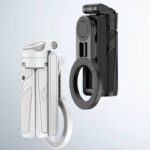 Ulanzi JJ03 スマホ三脚 多機能スマホグリップ masgafeに対応 ミニ三脚 折りたたみ式 360度回転 4段階伸縮 360度回転 スマホスタンド