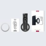 Ulanzi JJ03 スマホ三脚 多機能スマホグリップ masgafeに対応 ミニ三脚 折りたたみ式 360度回転 4段階伸縮 360度回転 スマホスタンド