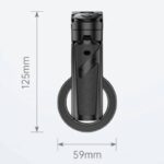 Ulanzi JJ03 スマホ三脚 多機能スマホグリップ masgafeに対応 ミニ三脚 折りたたみ式 360度回転 4段階伸縮 360度回転 スマホスタンド