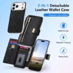 iPhone 17 合成革ケース iPhone 17e/iPhone16e 対応 手帳型ケース iPhone17 PUレザー ケース スマホケース 全7色 SKU:PC07052026026 - 画像 (32)