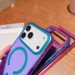 iPhone 17Pro max/18pro max 2in1 PC+TPU ケース  magsafe対応ケース  iphone 全機種対応 ケース iPhone18pro max /iPhone17pro maxケース スマホケース 全3色 SKU:PC07052026027 - 画像 (3)