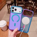 iPhone 17Pro max/18pro max 2in1 PC+TPU ケース  magsafe対応ケース  iphone 全機種対応 ケース iPhone18pro max /iPhone17pro maxケース スマホケース 全3色 SKU:PC07052026027 - 画像 (7)