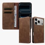 iPhone 17 合成革ケース iPhone 17e/iPhone16e 対応 手帳型ケース iPhone17 PUレザー ケース スマホケース 全6色 SKU:PC07052026037 - 画像 (2)