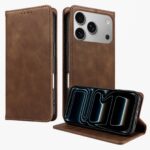 iPhone 17 合成革ケース iPhone 17e/iPhone16e 対応 手帳型ケース iPhone17 PUレザー ケース スマホケース 全6色 SKU:PC07052026037 - 画像 (13)