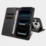iPhone 17 合成革ケース iPhone 17e/iPhone16e 対応 手帳型ケース iPhone17 PUレザー ケース スマホケース 全6色 SKU:PC07052026037 - 画像 (10)