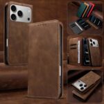 iPhone 17 合成革ケース iPhone 17e/iPhone16e 対応 手帳型ケース iPhone17 PUレザー ケース スマホケース 全6色 SKU:PC07052026037 - 画像 (5)