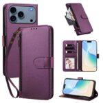 iPhone 17 合成革ケース iPhone 17e/iPhone16e 対応 手帳型ケース iPhone17 PUレザー ケース スマホケース 全8色 SKU:PC07052026042 - 画像 (17)