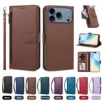 iPhone 17 合成革ケース iPhone 17e/iPhone16e 対応 手帳型ケース iPhone17 PUレザー ケース スマホケース 全8色 SKU:PC07052026042