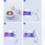 スマホ 冷却 半導体 冷却ファン 磁気式 スマホ散熱器  24W 高出力 100 段階強制冷却 半導体スマホクーラー マグネット  スマホ散熱器 急速冷却 急速冷却 SKU:PC07162026012 - 画像 (14)