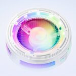スマホ 冷却 半導体 冷却ファン 磁気式 スマホ散熱器  24W 高出力 100 段階強制冷却 半導体スマホクーラー マグネット  スマホ散熱器 急速冷却 急速冷却 SKU:PC07162026012 - 画像 (8)