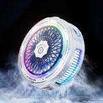 スマホ 冷却 半導体 冷却ファン 磁気式 スマホ散熱器  24W 高出力 100 段階強制冷却 半導体スマホクーラー マグネット  スマホ散熱器 急速冷却 急速冷却 SKU:PC07162026012