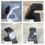 Qi2.2 3in1ワイヤレス充電器  PD25W 快速充電器  Apple watch &Air Pods充電可能 折れ畳式 ワイヤレス充電 スタンド機能  ワイヤレスチャージャー iPhone充電器 type- C 装着のままでも充電可能 全2色  SKU:PC07162026040 - 画像 (6)
