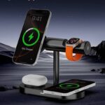 Qi2.2 7in1ワイヤレス充電器 PD25W 快速充電器 Apple watch &Air Pods充電可能 折れ畳式 ワイヤレス充電 スタンド機能 ワイヤレスチャージャー iPhone充電器 type- C