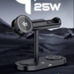 Qi2.2 7in1ワイヤレス充電器 PD25W 快速充電器 Apple watch &Air Pods充電可能 折れ畳式 ワイヤレス充電 スタンド機能 ワイヤレスチャージャー iPhone充電器 type- C