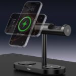 Qi2.2 7in1ワイヤレス充電器 PD25W 快速充電器 Apple watch &Air Pods充電可能 折れ畳式 ワイヤレス充電 スタンド機能 ワイヤレスチャージャー iPhone充電器 type- C