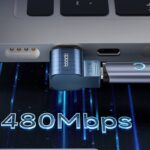 Type-C マグネット  変換アダプター PD充電 100W/5A 急速充電 USB-C PD スマホ タブレット MacBook パソコン ノートPC 全2種類 SKU:PC07242026006 - 画像 (8)