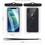 防水ポーチ スマホ防水 ケース IPX8防水規格 PVC製 携帯防水ケース 完全防水ケース 7.0インチまで対応可能 スマホ防水袋  全2色 SKU:PC07272026011 - 画像 (8)