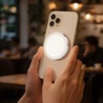 VRIG FD-03 スマホスタンド 自撮り Vlog撮影 スマホ補光ライト MagSafe マグネット式 スマホ 撮影ライト  マグネット装着ライト 多角度補光 black/white 全2色 SKU:PC07312026002 - 画像 (6)
