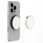 VRIG FD-03 スマホスタンド 自撮り Vlog撮影 スマホ補光ライト MagSafe マグネット式 スマホ 撮影ライト  マグネット装着ライト 多角度補光 black/white 全2色 SKU:PC07312026002