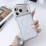 iphone 18pro max 2in1 PC+TPU ケース  magsafe対応ケース スタンド機能  iphone  ケース iPhone18pro max ケース スマホケース  全4色 SKU:PC07312026005 - 画像 (10)