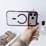 iphone 18pro max 2in1 PC+TPU ケース  magsafe対応ケース スタンド機能  iphone  ケース iPhone18pro max ケース スマホケース  全4色 SKU:PC07312026005 - 画像 (7)