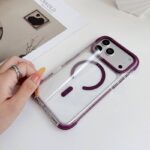 iphone 18pro max 2in1 PC+TPU ケース  magsafe対応ケース スタンド機能  iphone  ケース iPhone18pro max ケース スマホケース 全4色 SKU:PC07312026006 - 画像 (11)