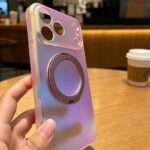 iphone 18pro max 2in1 PC+TPU ケース  magsafe対応ケース スタンド機能  iphone  ケース iPhone18pro max ケース スマホケース 全6色 SKU:PC07312026009 - 画像 (7)