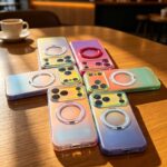 iphone 18pro max 2in1 PC+TPU ケース  magsafe対応ケース スタンド機能  iphone  ケース iPhone18pro max ケース スマホケース 全6色 SKU:PC07312026009 - 画像 (5)