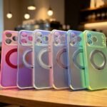 iphone 18pro max 2in1 PC+TPU ケース  magsafe対応ケース スタンド機能  iphone  ケース iPhone18pro max ケース スマホケース 全6色 SKU:PC07312026009 - 画像 (3)
