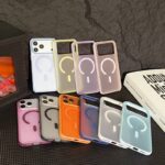iphone 18pro max 2in1 PC+TPU ケース  magsafe対応ケース  iphone 全機種対応 ケース iPhone18pro max ケース スマホケース 全10色 SKU:PC07312026020 - 画像 (2)