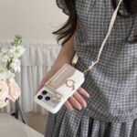 iPhone 17Pro max/18pro max合成革ケース iPhone 17 対応 背面型ケース iPhone17 PUレザー ケース スマホケース 全8色 SKU:PC07312026023 - 画像 (4)