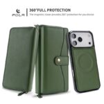 iPhone 17Pro max/18pro max合成革ケース iPhone 17 対応 手帳型ケース iPhone17 PUレザー ケース スマホケース 全5色 SKU:PC07312026032 - 画像 (5)