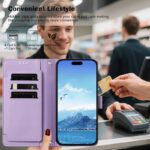 iPhone 17Pro max/18pro max合成革ケース iPhone 17e/iPhone16e 対応 手帳型ケース iPhone17 PUレザー ケース スマホケース 全10色 SKU:PC07312026038 - 画像 (26)