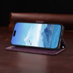 iPhone 17Pro max/18pro max合成革ケース iPhone 17e/iPhone16e 対応 手帳型ケース iPhone17 PUレザー ケース スマホケース 全10色 SKU:PC07312026038 - 画像 (16)
