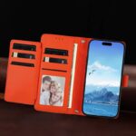 iPhone 17Pro max/18pro max合成革ケース iPhone 17e/iPhone16e 対応 手帳型ケース iPhone17 PUレザー ケース スマホケース 全10色 SKU:PC07312026038 - 画像 (11)