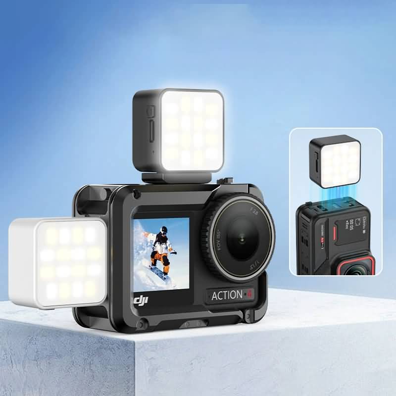 PC07312026041-01 Osmo Pocket3 / Action アクセサリー DJI Osmo Pocket 3 対応 オズモ ポケット3 アクセサリー オプション 補助照明 撮影用ライト 撮影照明 撮影用ライト LED ライトSKU:PC07312026041 - 画像 (1)
