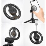 VRIG MG-24 スマホホルダー  磁気マグネット式 マウント  三脚 マウント Magsafe 1/4”ネジマウント  磁気マグネット  SKU:PC07312026043 - 画像 (9)