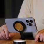 VRIG FD-04 スマホスタンド 自撮り Vlog撮影 スマホ補光ライト MagSafe マグネット式 スマホ 撮影ライト  折り畳み式  マグネット装着ライト 多角度補光 black/white 全2色 SKU:PC07312026044 - 画像 (4)