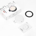 VRIG FD-04 スマホスタンド 自撮り Vlog撮影 スマホ補光ライト MagSafe マグネット式 スマホ 撮影ライト  折り畳み式  マグネット装着ライト 多角度補光 black/white 全2色 SKU:PC07312026044 - 画像 (7)