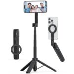 VRIG TP-27 マグネット スマホ自撮り棒 N52強力磁石を搭載 スマホ 三脚 iPhone&Android対応