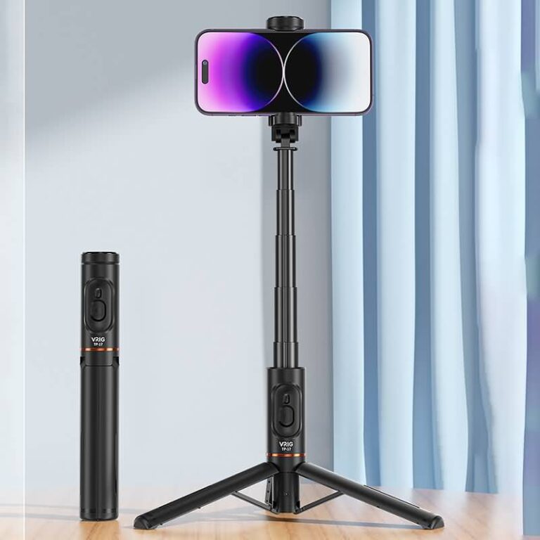 VRIG TP17 スマホ自撮り棒 スマホ 三脚 iPhone&Android対応
