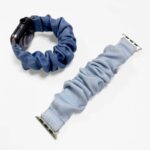 Apple watch バンド シュシュ ベルト  Apple watch バンド ベルト Apple watch 38mm/40/41/42mm 42/44/45/46/49mm 交換用 伸縮ベルト Apple Watchベルト 全4色 SKU:PC08052026017 - 画像 (4)
