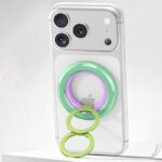 両面 折り畳式 マグネット式 スマホ スタンド Magsafe対応 スマートフォン 強磁器マグネット 全機種対応 マグネット iphone スタンド 落下防止  全10色  SKU:PC08052026018 - 画像 (9)