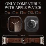 アップルウォッチ バンド 本革 バンド Apple Watchバンド apple watch 44mm 45mm 46mm 49mm ULTRA 本革 ベルト AppleWatchベルト スポーツバンド 全9色 SKU:PC08052026019 - 画像 (11)